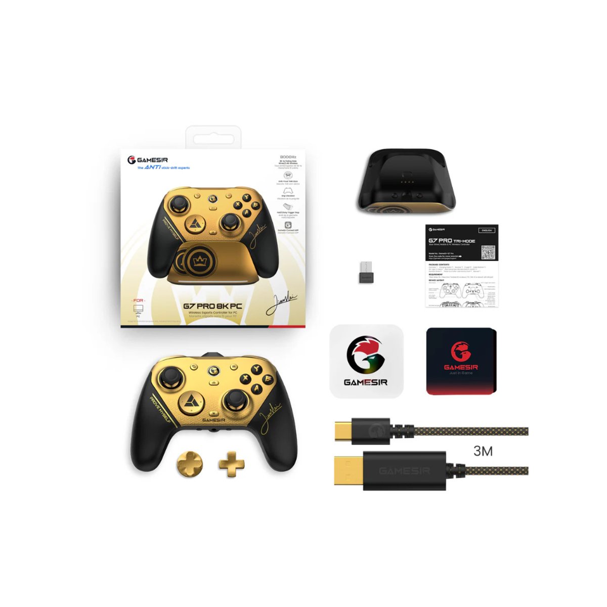 Control Inalámbrico GameSir G7 Pro 8K Champion Edition - 3