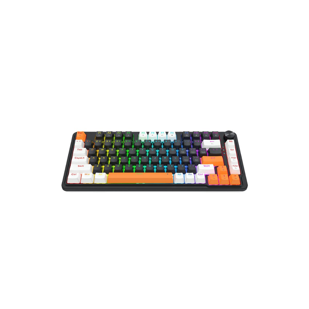 Teclado Mecánico 75% Gaming Redragon Landshaker K714 Rapid Trigger HE - RGB- A cable 