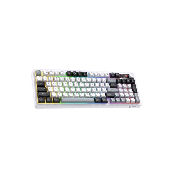 Teclado Inalámbrico Gaming Onikuma MT902 Blanco