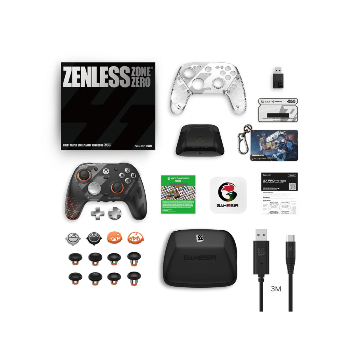 Control Inalámbrico GameSir G7 Pro Zenless Zone Zero Tri-mode - 4