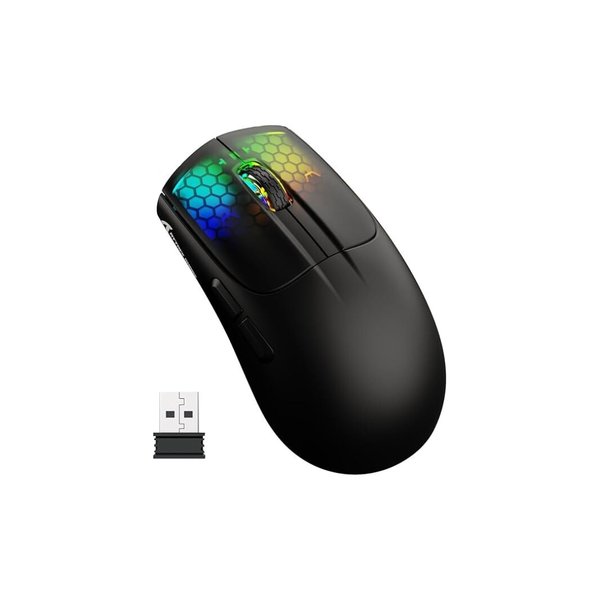 Mouse Inalámbrico Attack Shark X5 Negro (Tri-mode) 