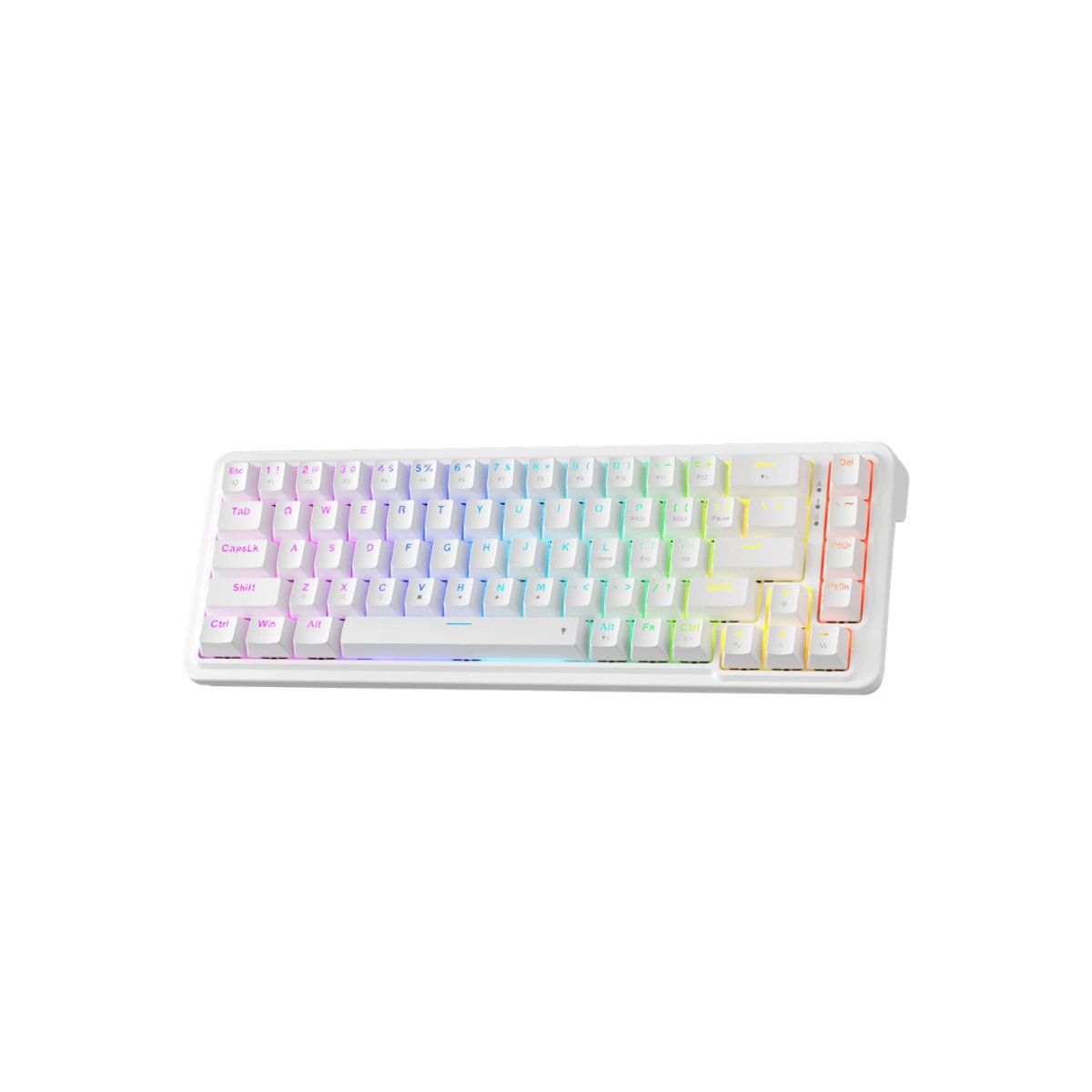 Teclado Mecánico Gaming Redragon Nova K709 Blanco