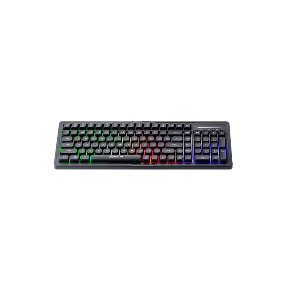 Teclado Gaming silencioso Xtrike-Me KB-309 Negro - Membrana - A cable 
