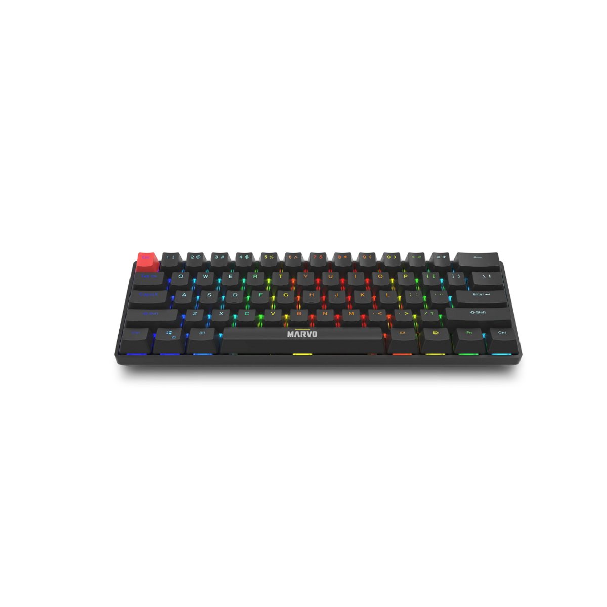 Teclado Mecanico 60% Gaming Marvo Saber 61 KG933G - A cable