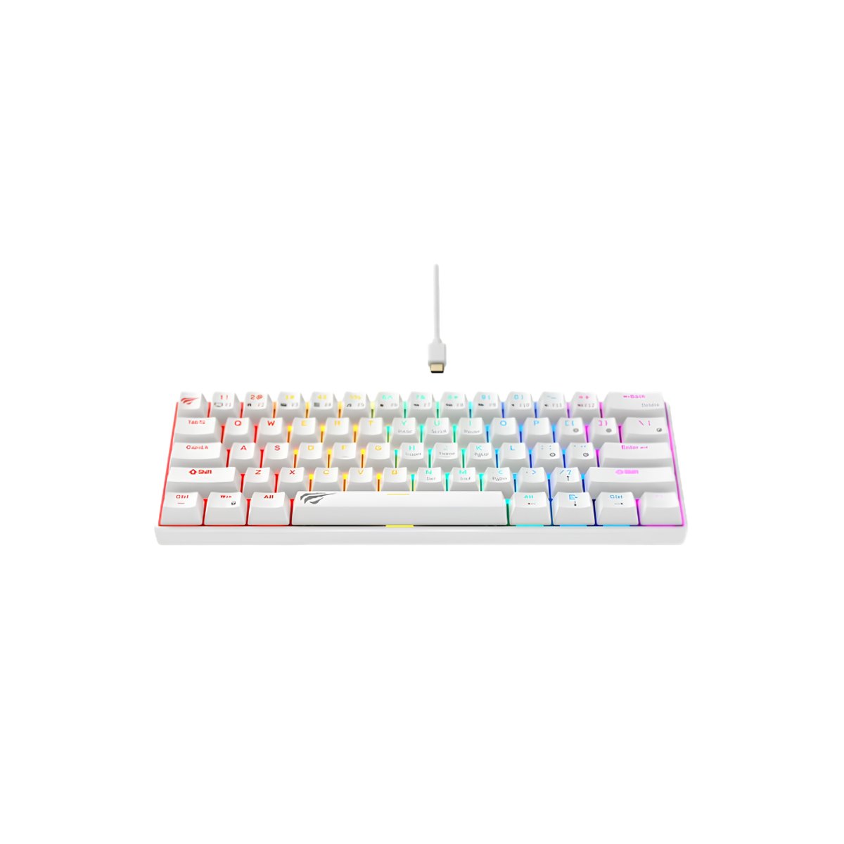 Teclado Mecánico Gaming Havit KB903L Blanco - 2