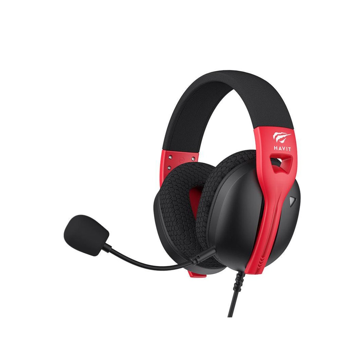 Auricular Gaming Havit Fuxi H5 Rojo