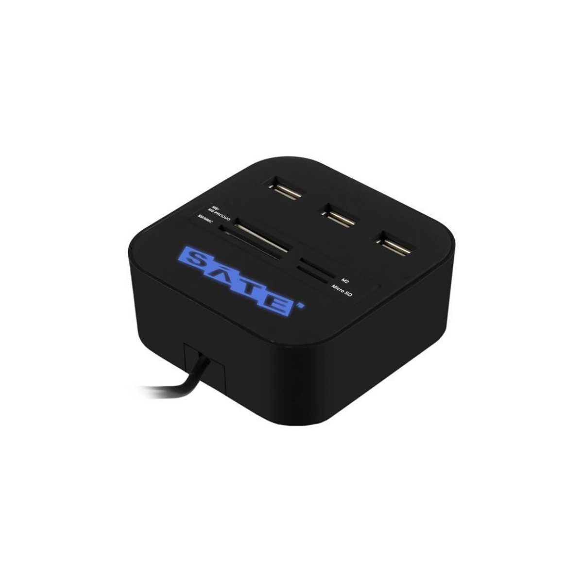 Adaptador Y Hub Multipuertos Sate HUB-07