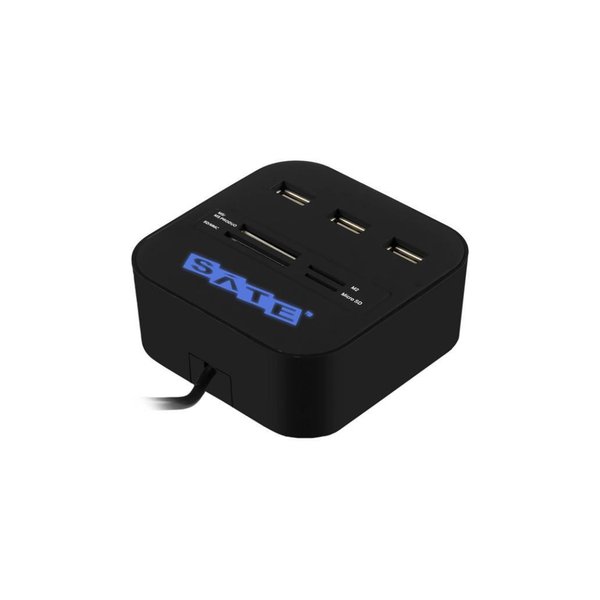 Adaptador Y Hub Multipuertos Sate HUB-07