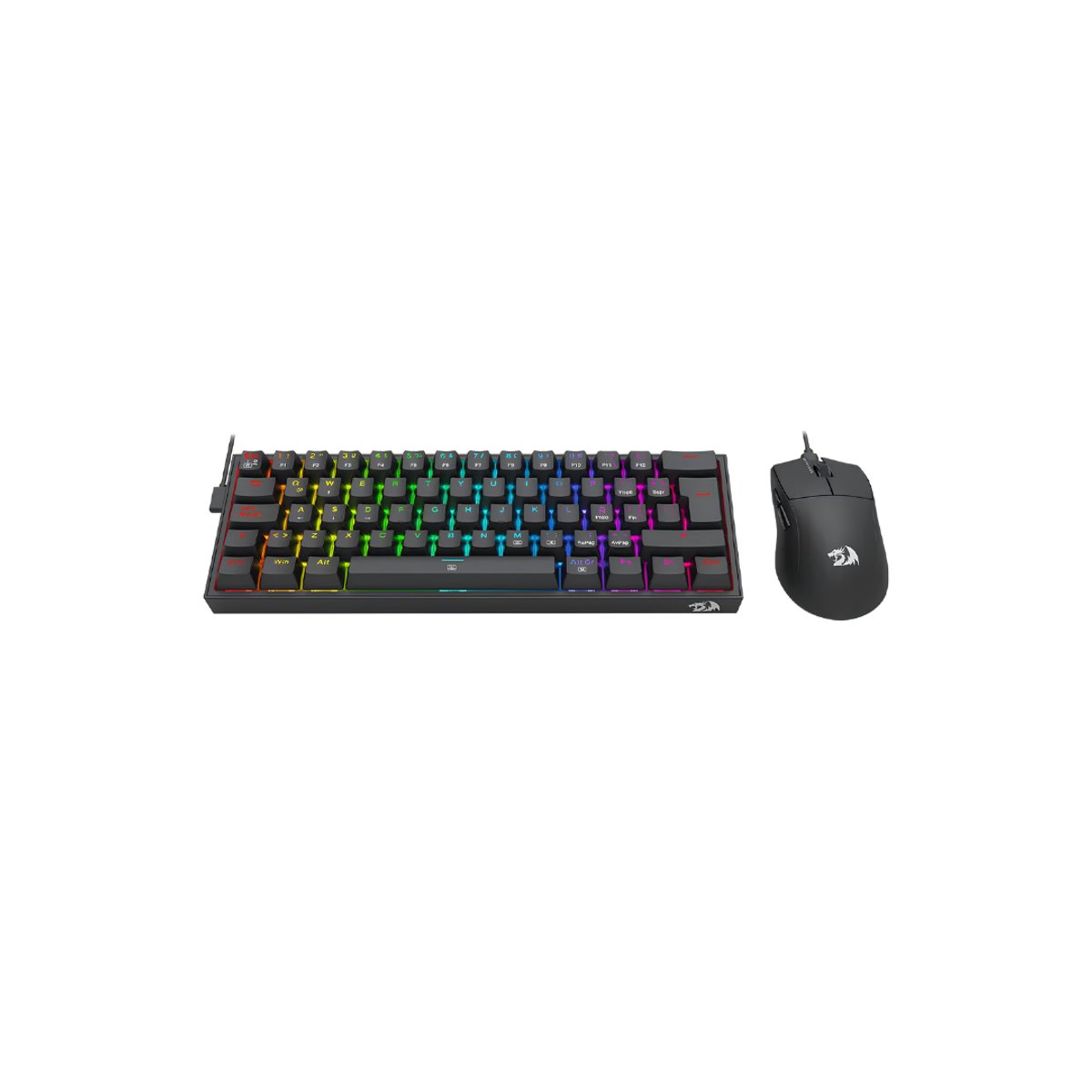 Kit Gaming Teclado + Mouse Redragon S143 Negro - 2