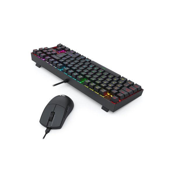 Kit Gaming Teclado + Mouse Redragon S145 Negro