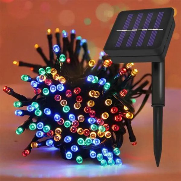Luz Navideño Panel Solar