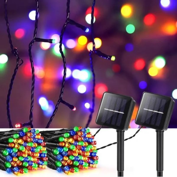 Luz Navideño Panel Solar