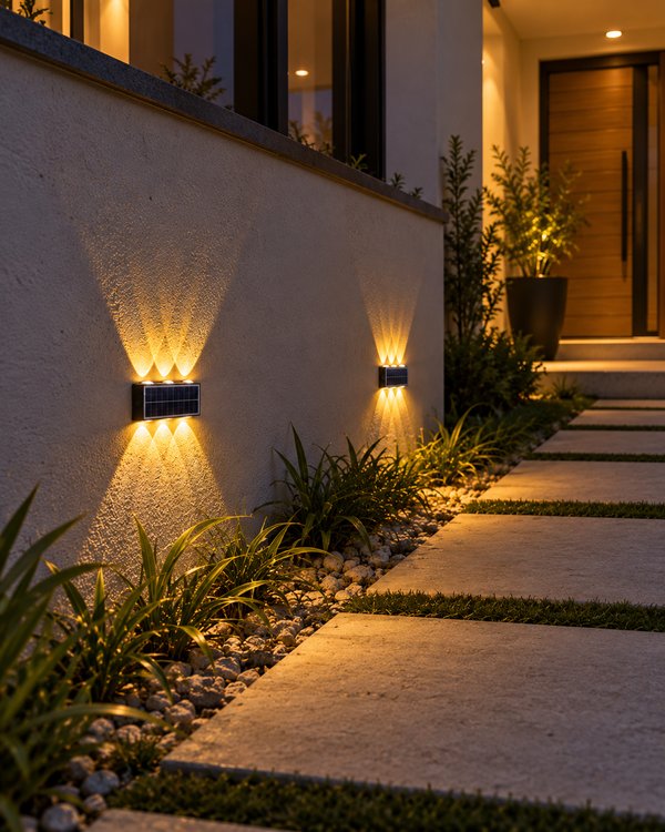 Aplique Solar 8 Lupas