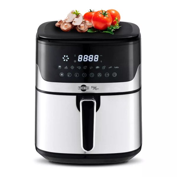 Freidora Tokyo Air Fryer 6.5L 2 EN 1 Friggie Exact C/ Balanza Superior - 6534