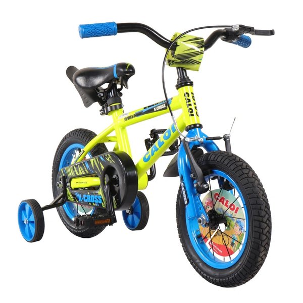 Bicicleta Caloi X-Cross 12" Amarillo/Negro - 6549