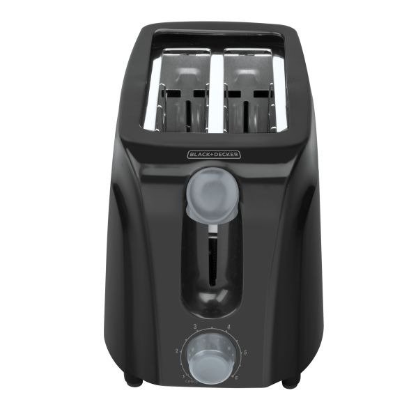 Tostadora Black & Decker 2 Panes Bandeja P/ Miga TR200BD-CL 750W - 6968