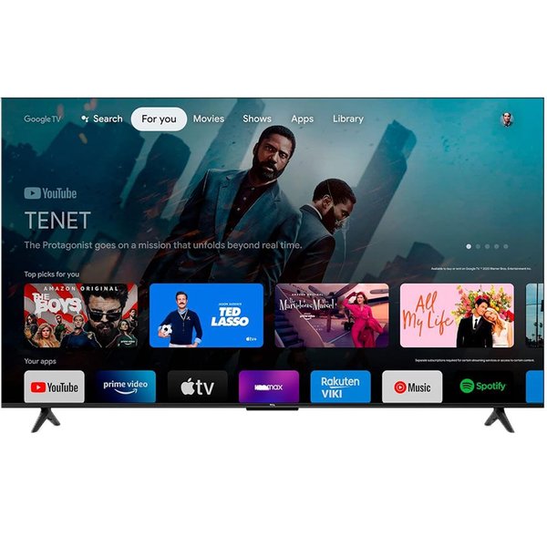 Televisor TCL 55" 4K UHD Smart TV Frameless GOOGLE TV 55P635 - 6974