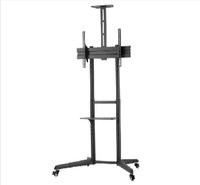 Mueble Con Soporte Y Rueditas RC P/ TV 37" A 70" RC-5A - 7002