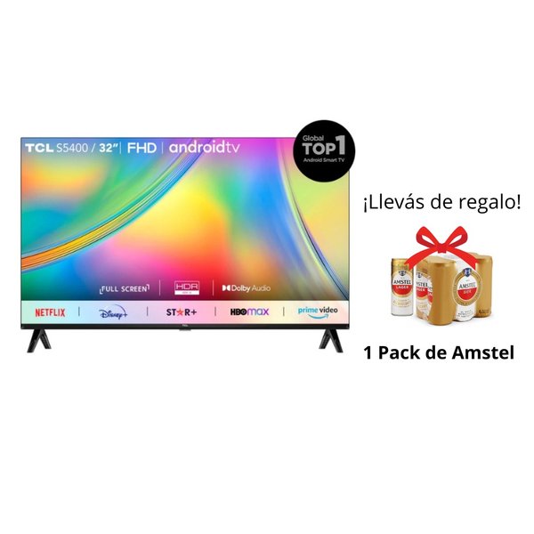 Televisor 32" TCL Smart TV Android 32S5400AF - 7571