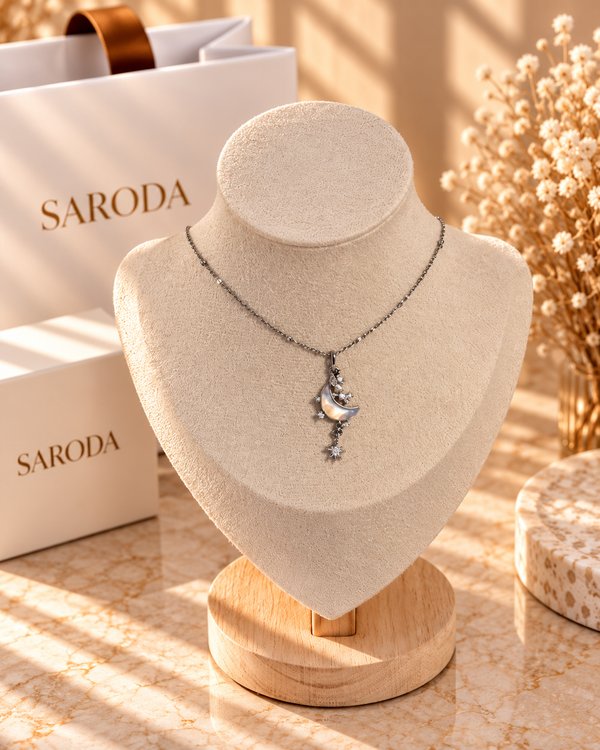 Collar Silver Luna