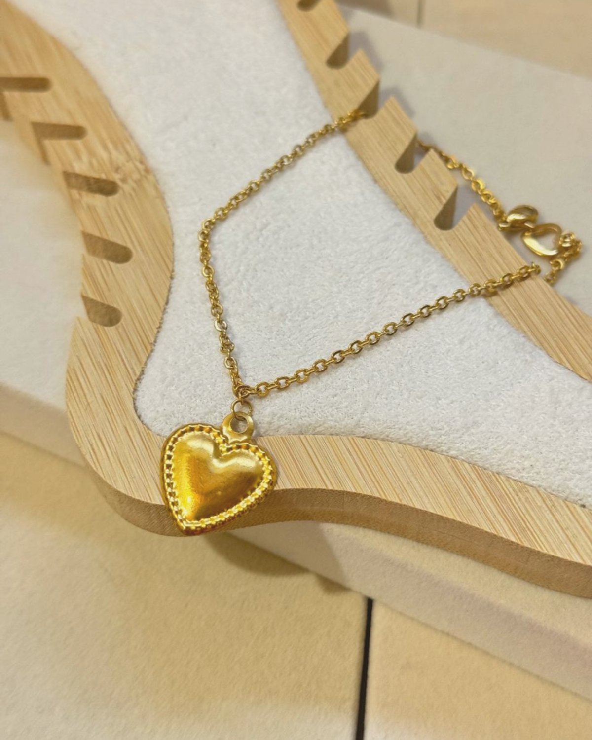 Tobillera Corazón Glow