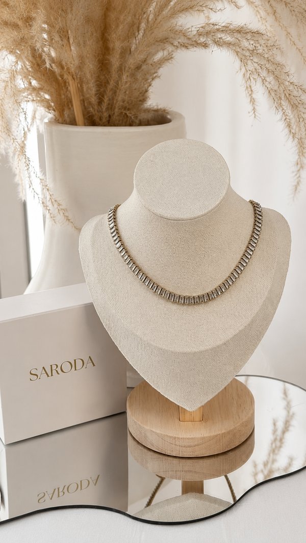 Collar Crystal Dorado