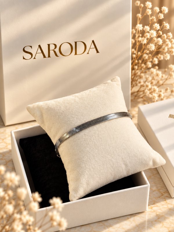 Pulsera Snake Plateada