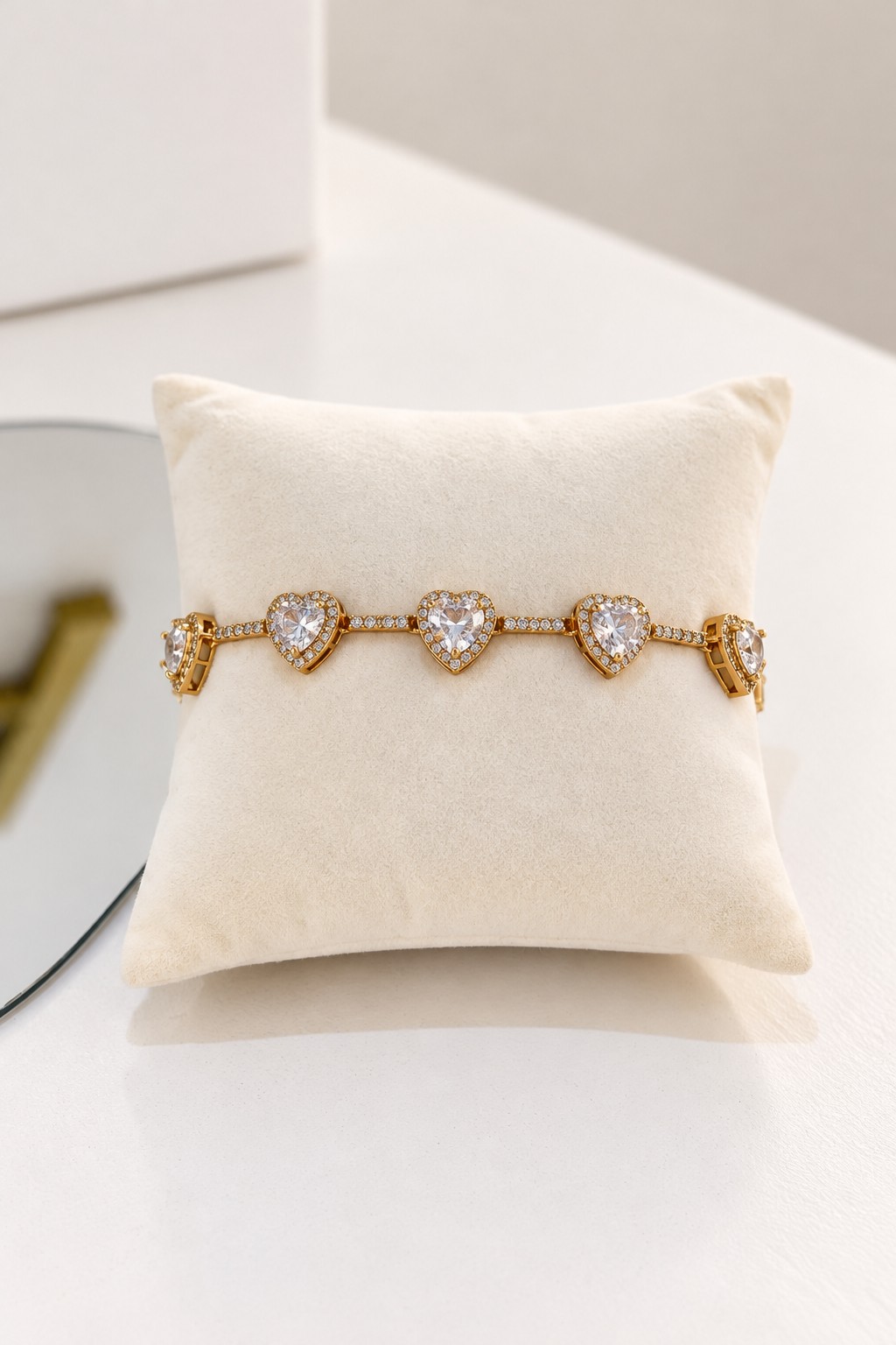 Pulsera corazones 