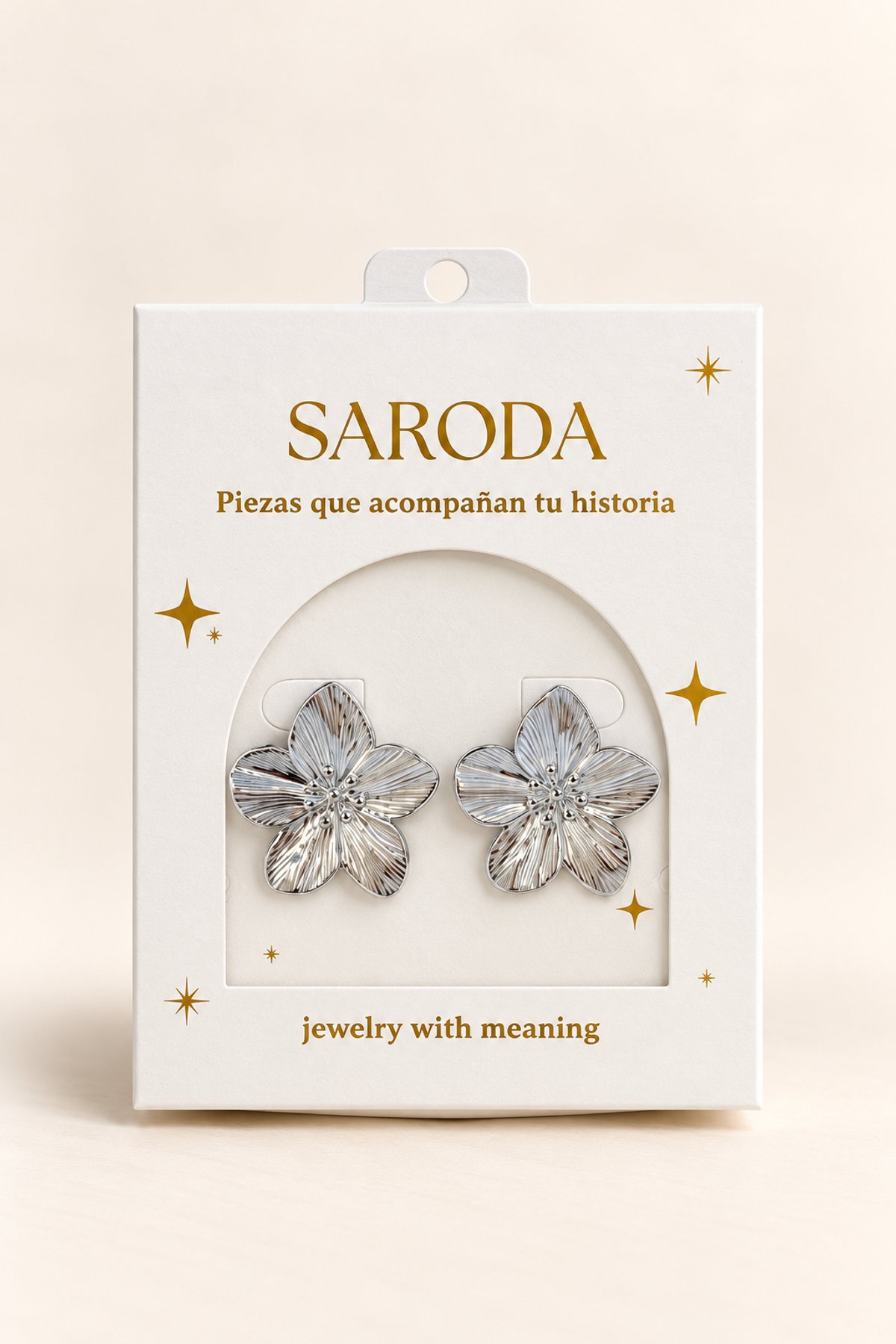 Aro Flor Silver
