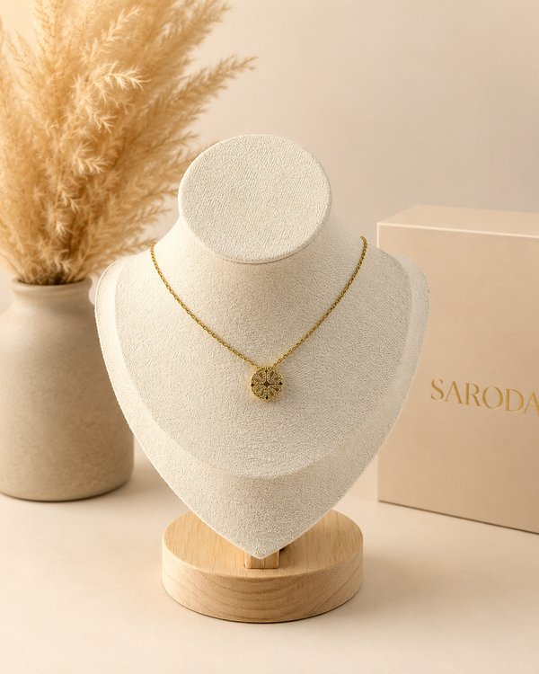 Collar Trébol-Corazón