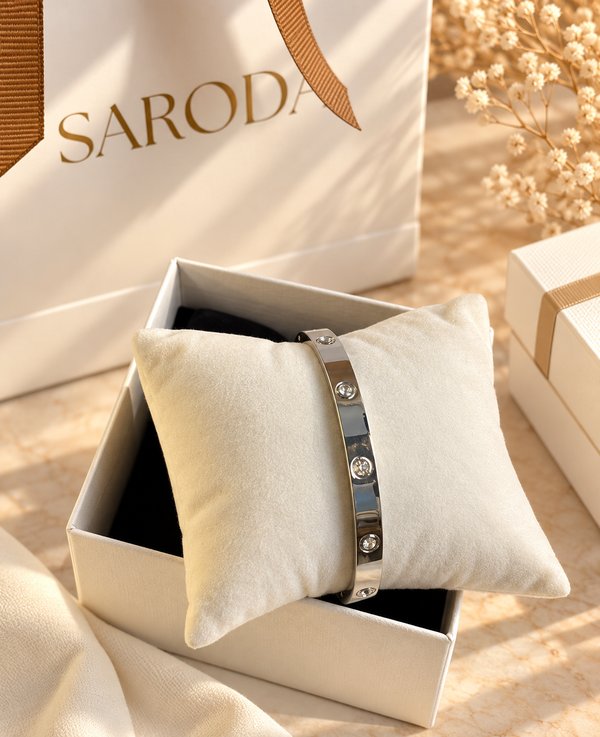 Brazalete Plateado