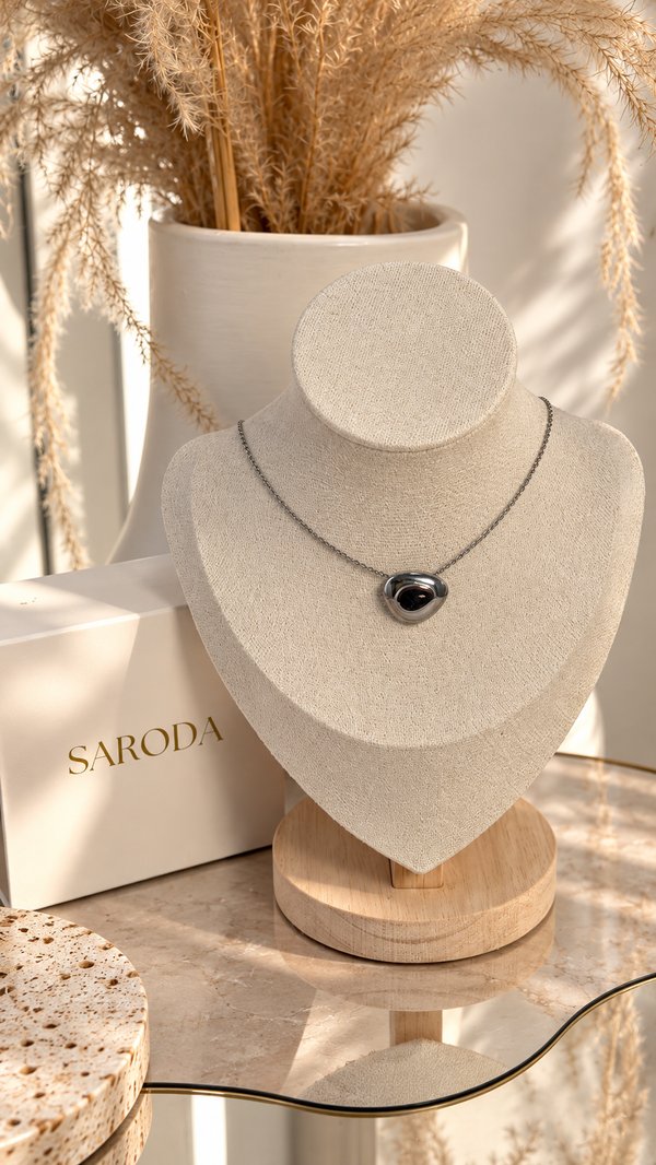 Collar con dije Punto Azul
