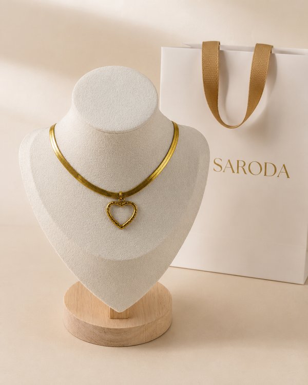 Collar Heart Dorado