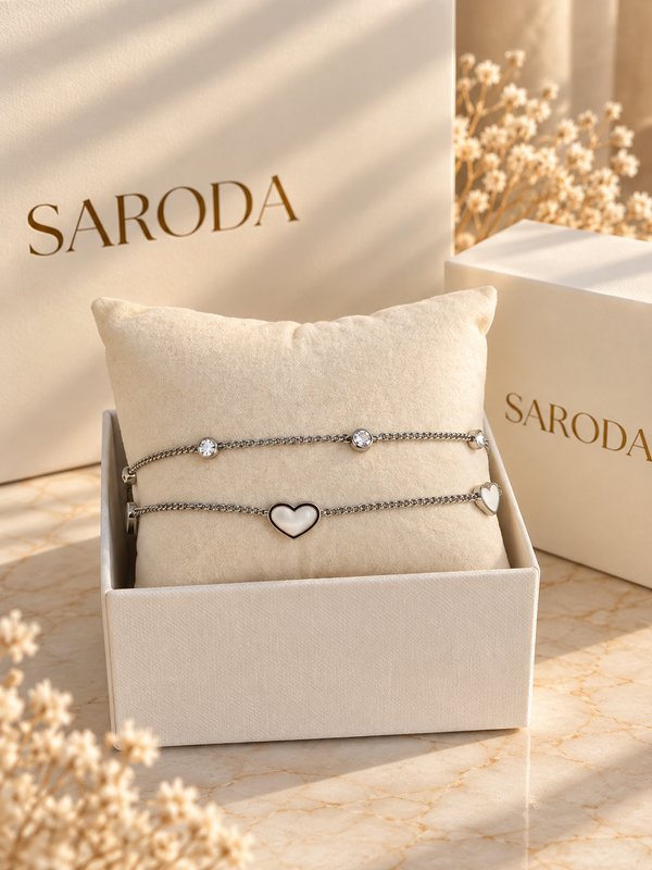 Pulsera Corazones 
