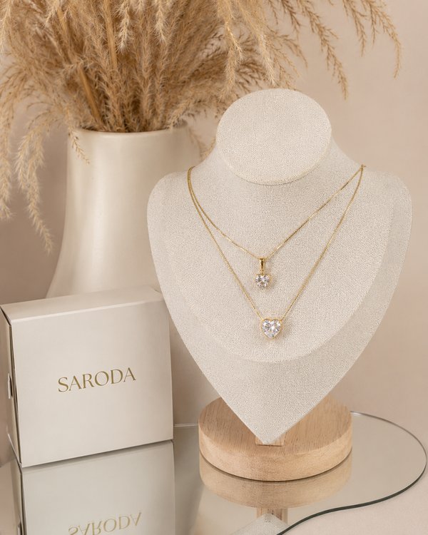 Collar doble punto luz