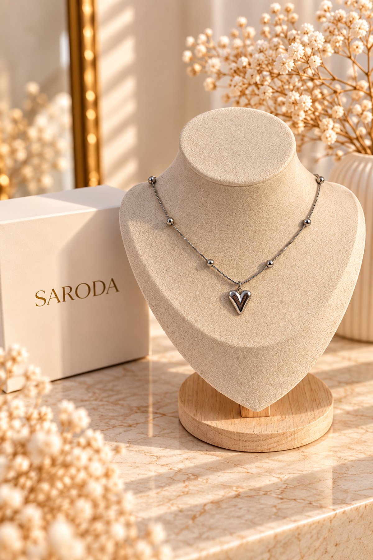 Collar Amor Plateado