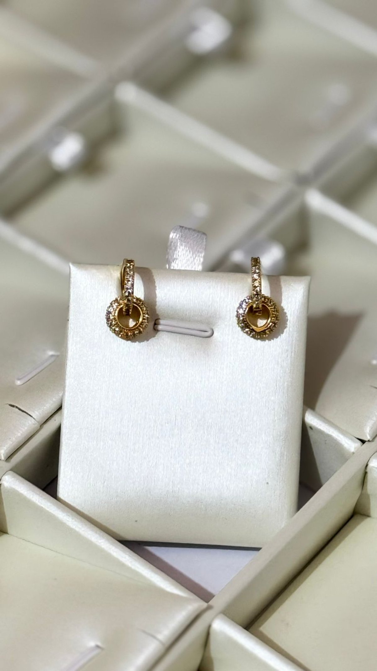 Aros mini argollas gold - 2