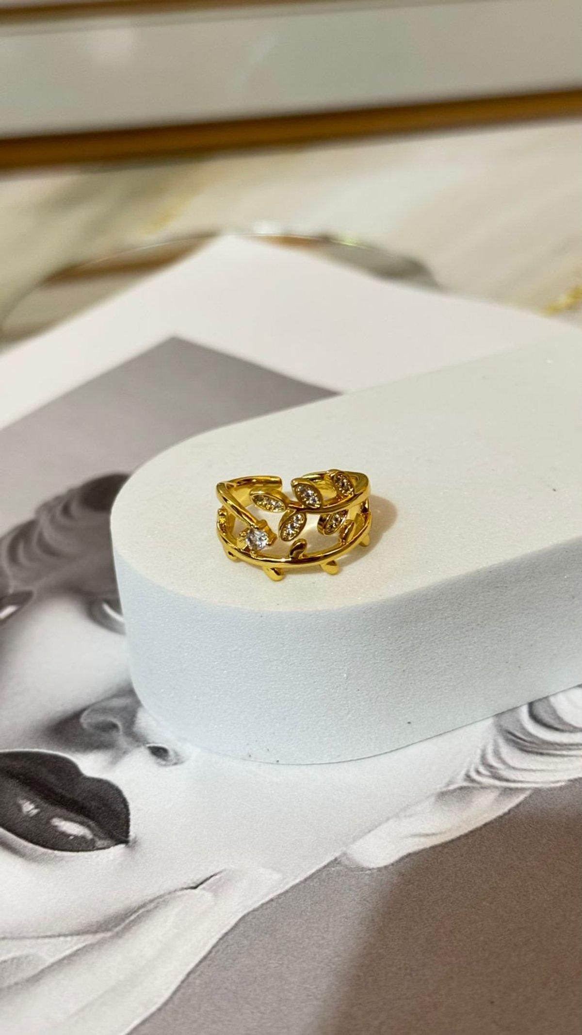 Anillo Cadena de Brillo - 3