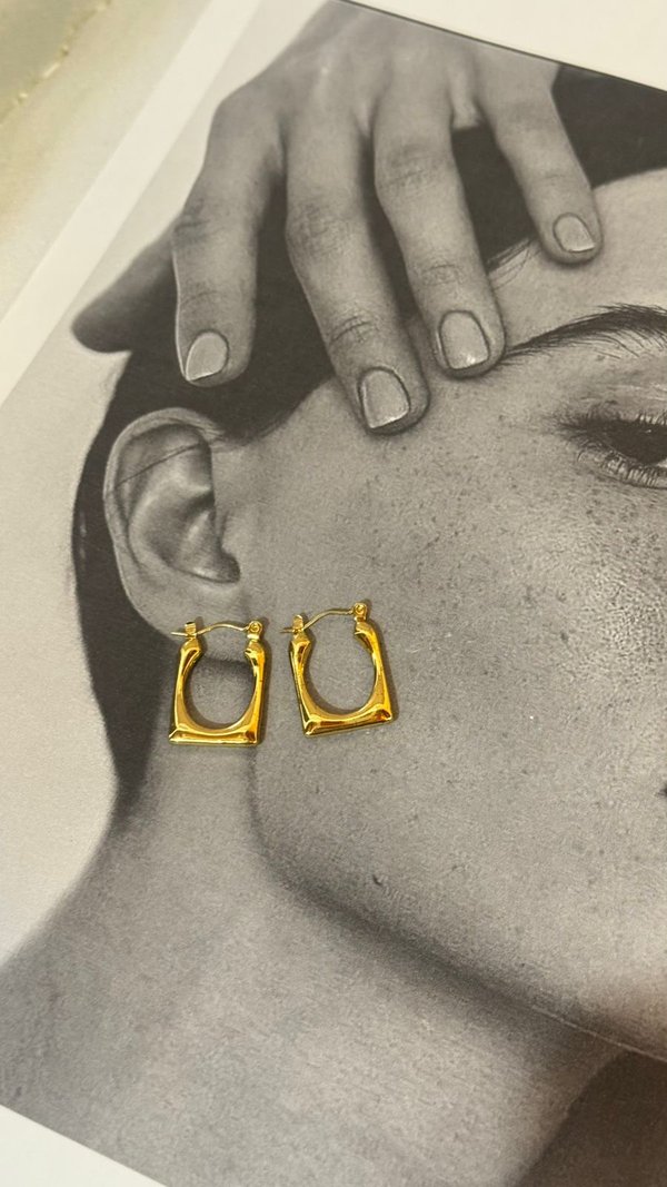 Argollas Doradas Medianas