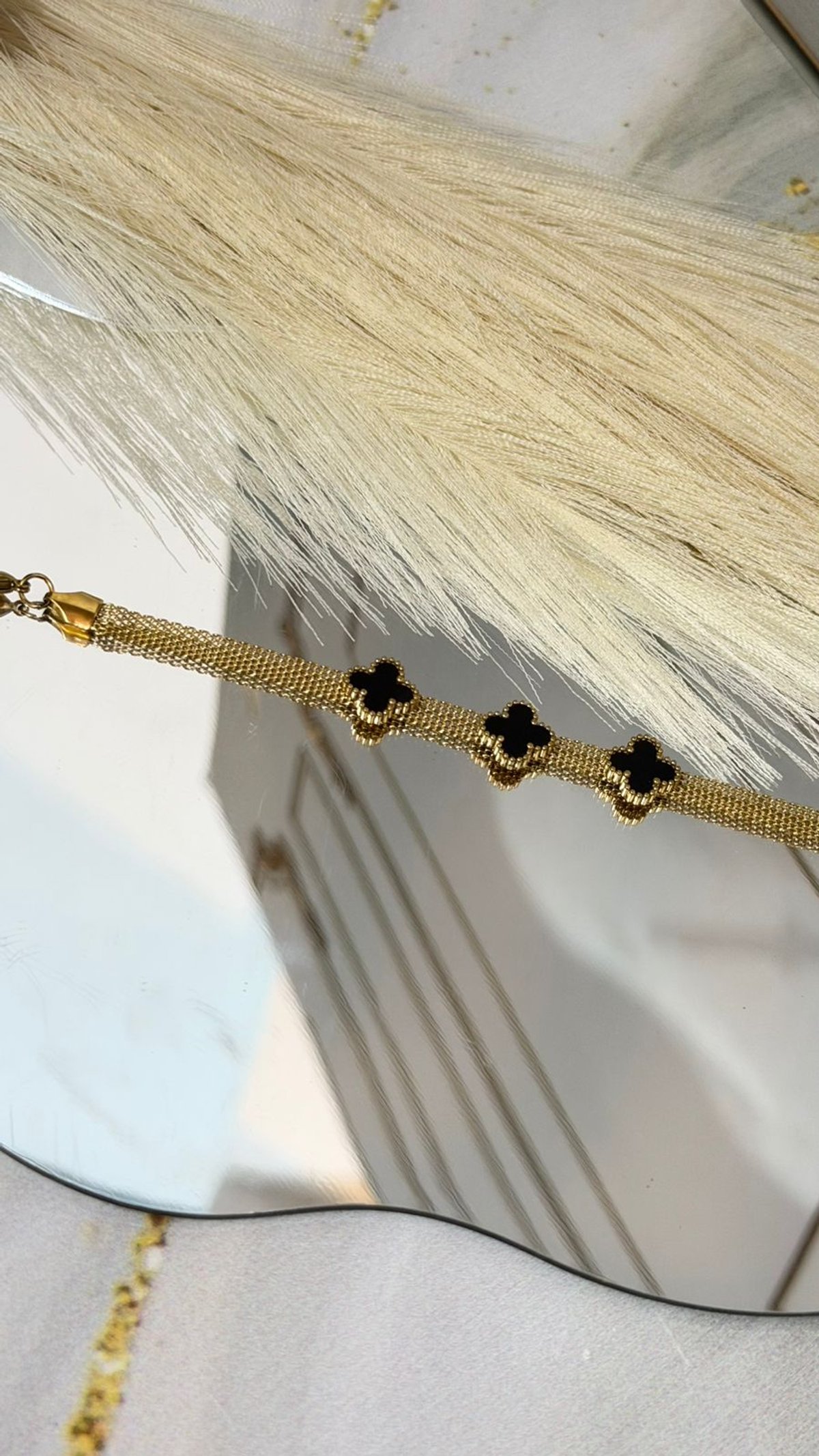 Pulsera Trébol Negro - 2