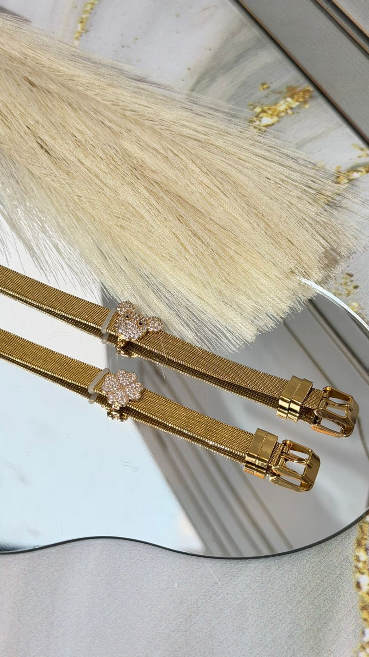 Pulsera Malla con Charms - 2