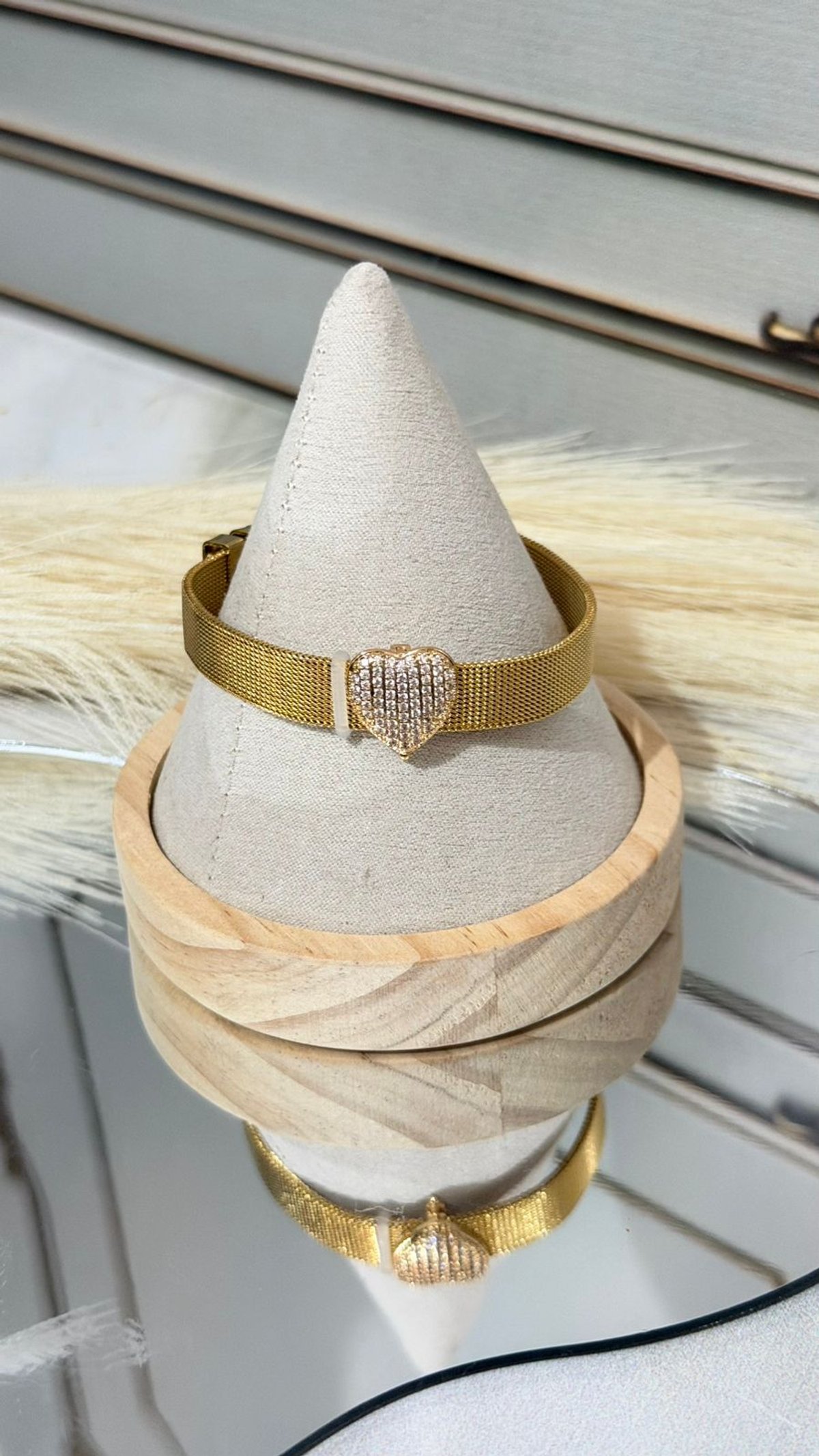 Pulsera Malla con Charms - 5