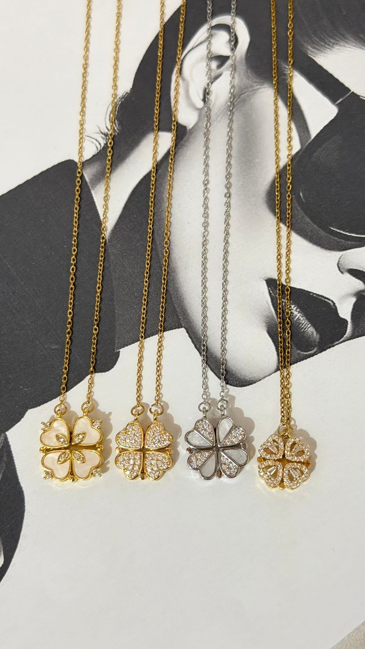 Collar Trébol-Corazón - 2