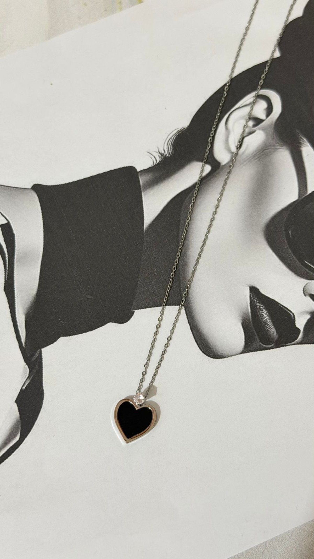 Collar Corazón Black - 2