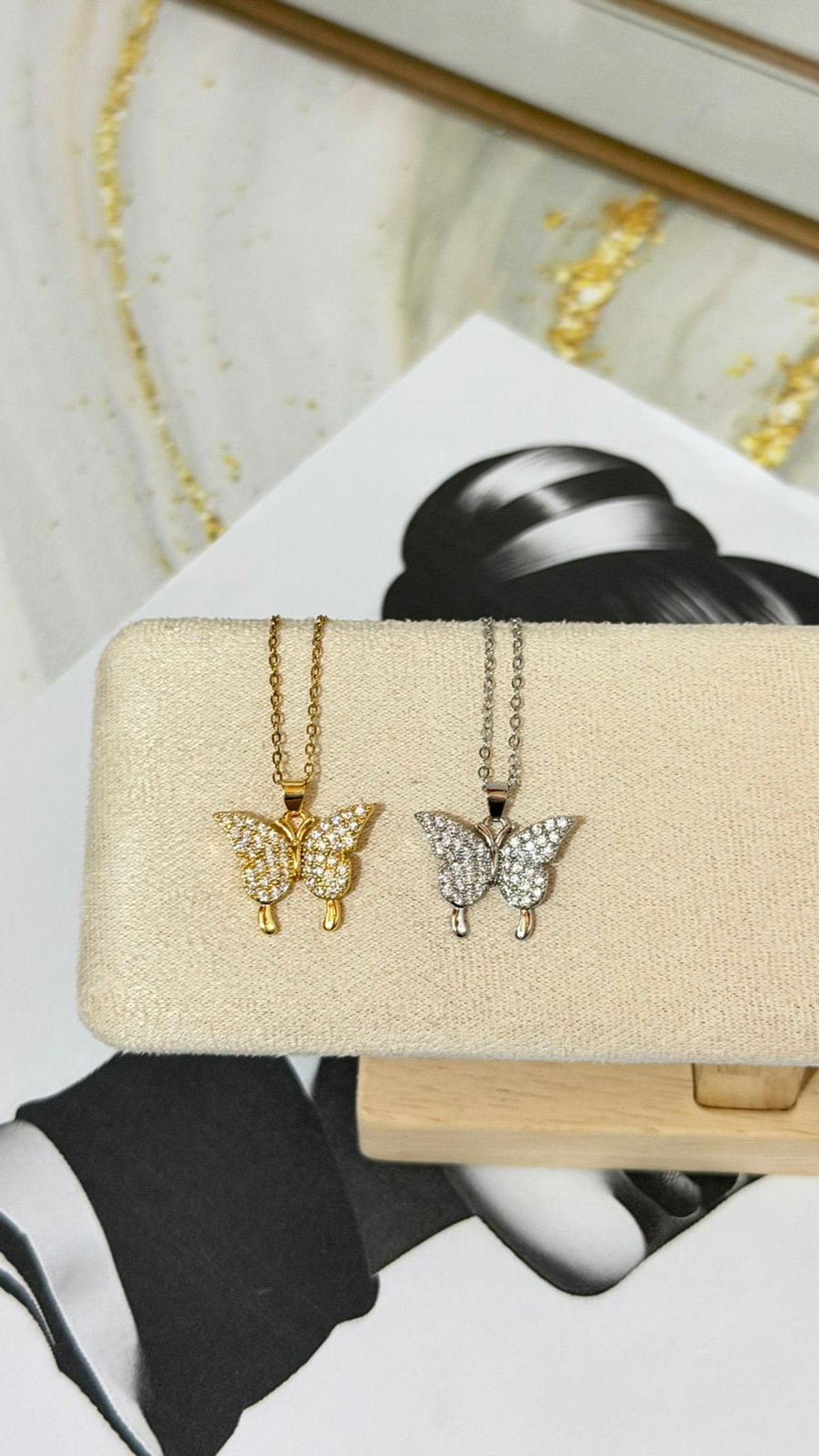 Collar Mariposa 1 - 2