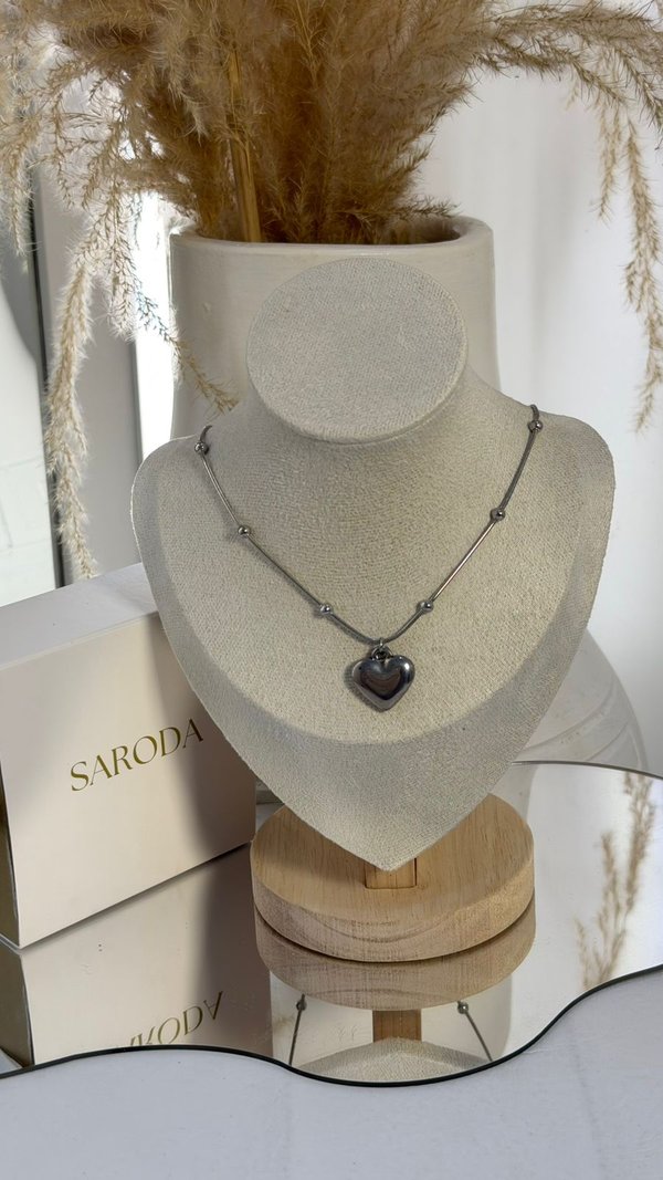 Collar Amor Plateado