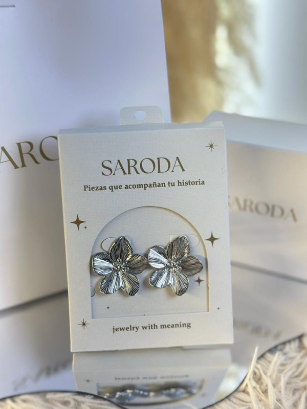 Aro Flor Silver