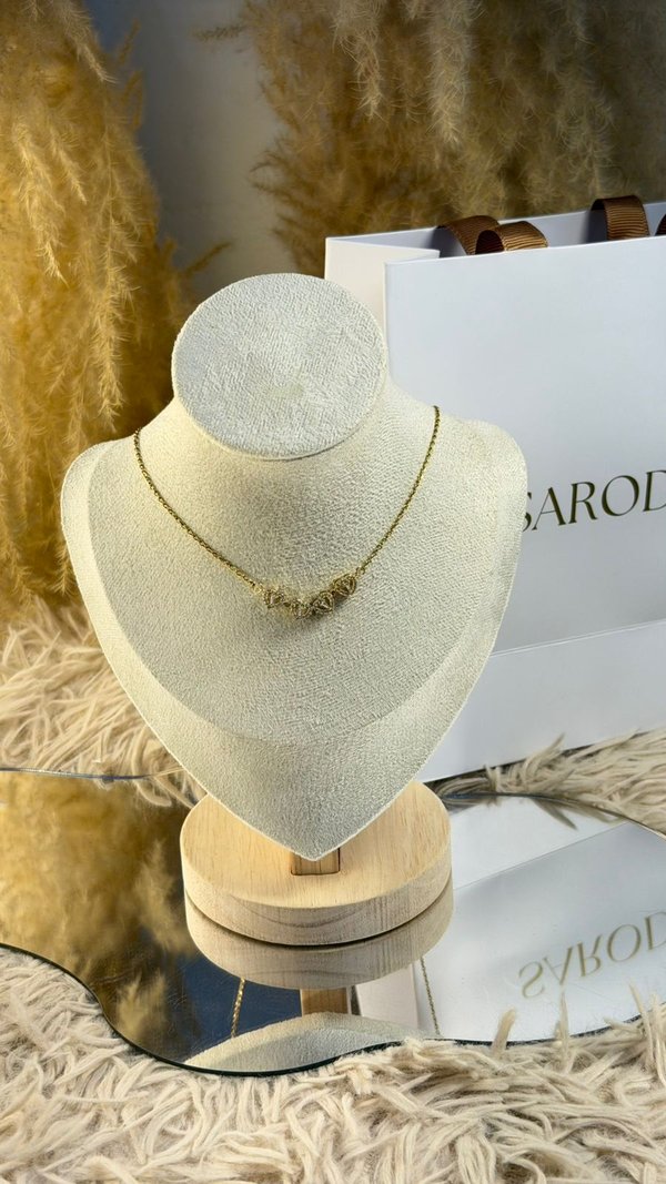Collar Trébol-Corazón