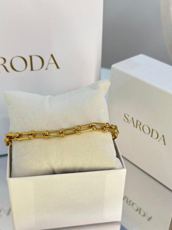 Pulseras Dorada-Plateada