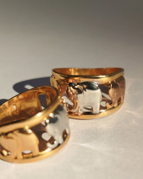 Anillo Elefante 3 colores